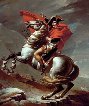 «Наполеон на перевале Сен-Бернар»