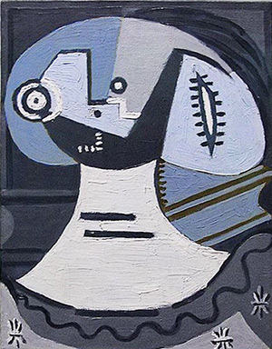 «Женщина с воротником» 1926 г. (Национальный музей Пикассо, Париж)