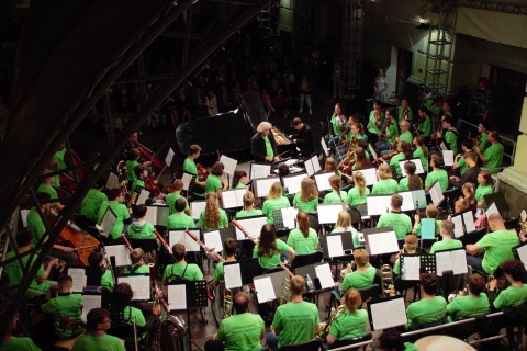 Симфонический оркестр «Летней школы в Гнесинке». Фото: Е. Ключникова